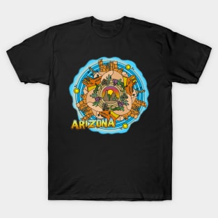 Arizona Desert Southwest Themed Mandala T-Shirt